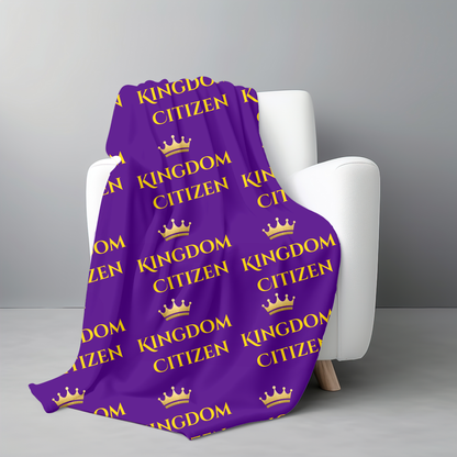 Kingdom Citizen Velveteen Plush Blanket